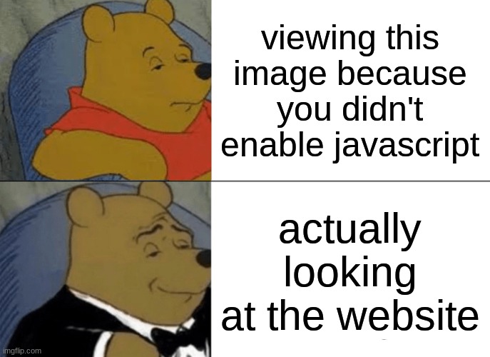 js enabled meme